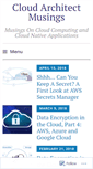 Mobile Screenshot of cloudarchitectmusings.com